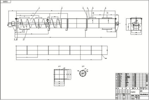 LS型螺旋輸送機(jī)分類 LS型螺旋輸送機(jī)分類